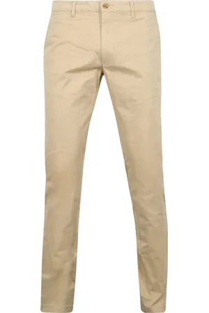 Suitable Chino broek Plato Ecru
