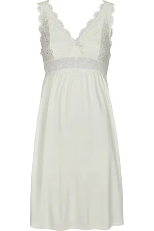 by Louise Slipdress Dames Nachthemd Met Kant