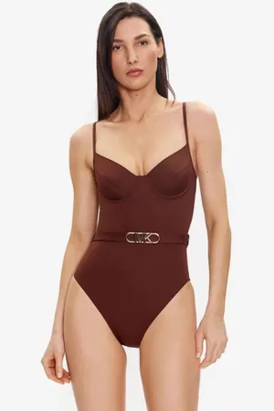 Michael Kors Badpak uit één stuk met beugel en logoriem 6