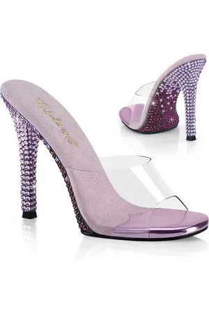 Fabulicious GALA-01DMM Muiltjes met hak - US 7 - 37 Shoes - /Paars