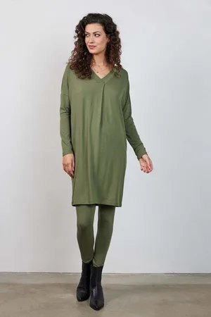 DIDI Dames Legging Dusty olive maat 46