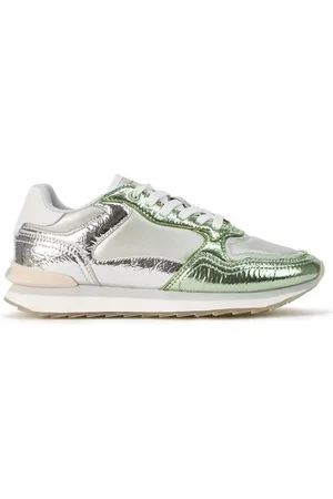 HOFF Iron groen metallic dames sneakers
