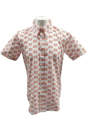 David Bowie Logo Pattern Shirt - L