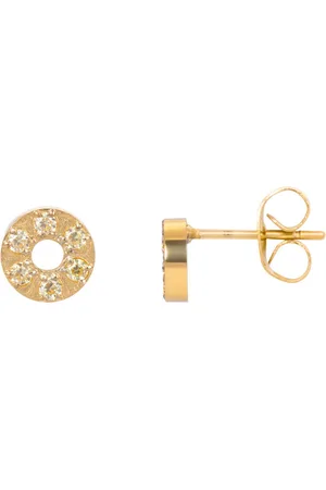 Ixxxi Oorbellen Circle Stone 6 mm