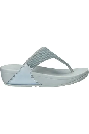 FitFlop Lulu Shimmer Lux dames slipper - Licht
