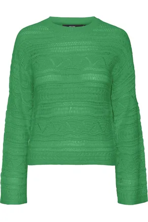 VERO MODA VMLAMAR LS O-NECK PULLOVER - Dames - Gebreide truien