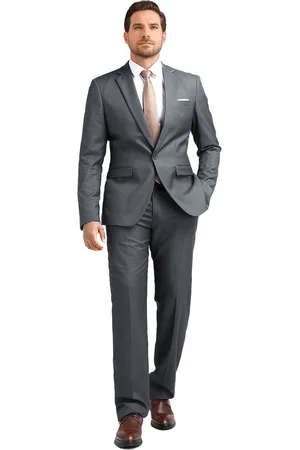 Allthemen Heren 2-Piece Suit - Moderne Casual Jacket voor Zaken - L