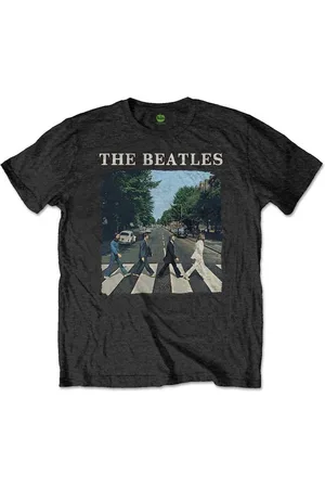 Beatles The - Abbey Road & Logo Kinder T-shirt - Kids tm 12 jaar