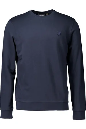Lyle & Scott Trui Lyle&scott Superfine Crew Neck Sweaters Ml2255ton