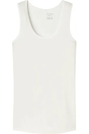 Schiesser Tanktop natuurwit - Personal Fit Dames Onderhemd - naturweiss