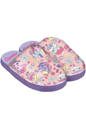 KIDS LICENSING Kindersloffen Cupcakes Meisjes Polyester Mt 32-33