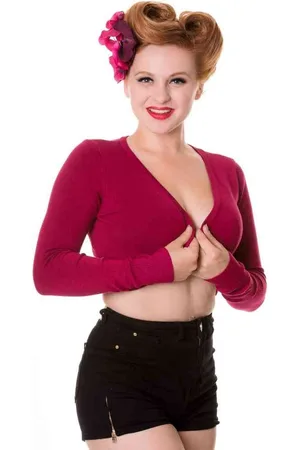 Banned Retro Flickers Bolero - 2XL