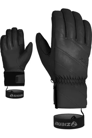 Ziener Kuma As Dames Handschoen Black 6,5