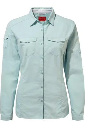 Craghoppers UV blouse voor vrouwen - Lange mouwen - Adventure - - maat 4XL