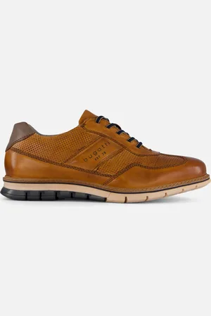 Bugatti Simone Sneakers cognac Leer