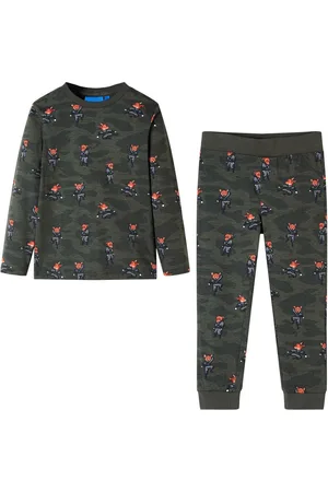 vidaXL Kinderpyjama Lange Mouwen -
