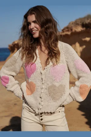 isla ibiza bonita So in love cardigan - vest - lente - zomercollectie 2025