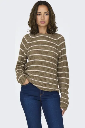 JDY ELLEN L/S ONECK RAGLAN PULLOVER KNT - Dames - Gebreide truien