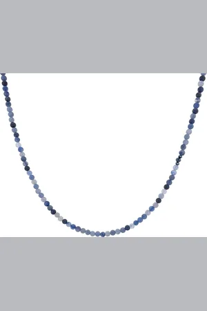 IBIZA MEN MENS JEWELLERY IbizaMen KIDS - Jongens ketting - agaat - 4mm - 36cm