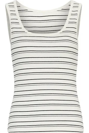 MSCH Mschgubbi Rasmia Sl Top Stp Tops & T-shirts Dames - Shirt -
