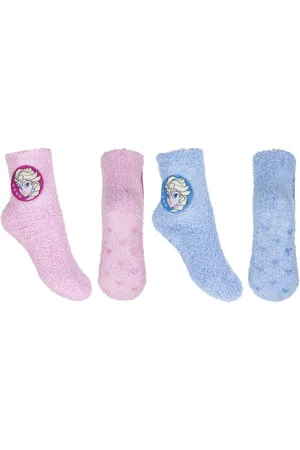 Disney 2 paar Frozen Disney badstof sokken met anti slip