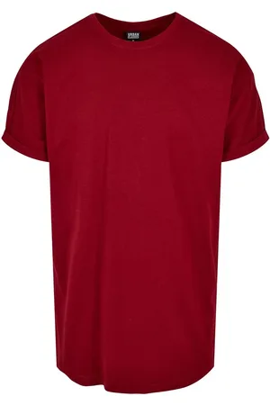 Urban classics Long Shaped Turnup Heren T-shirt - 3XL