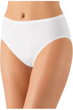 Nina Von C. Dames Heupslip biologisch katoen - Zwart en dames midi slip - katoenen ondergoed dames - 48