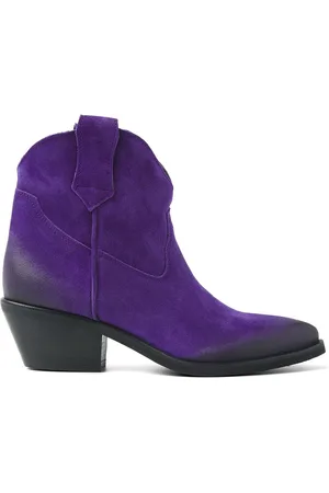 Lazamani Dames Enkellaarsjes 55.103 Purple