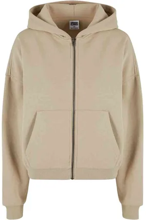 Urban classics Boxy Vest met capuchon - XL