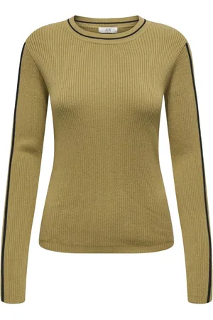 JDY JOSIE L/S CONTRAST RIB PULLOVER KNT - Dames - Gebreide truien