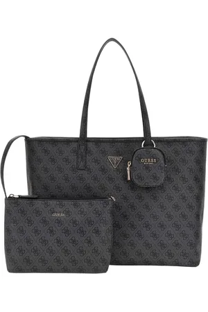 Guess Shopper Schoudertas met laptopvak Power Play Large Tech Tote Antraciet