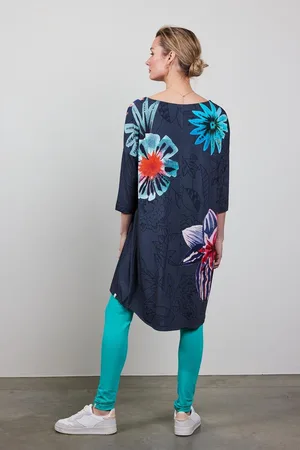 DIDI Dames Legging in Peacock green maat 40