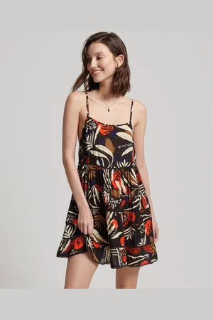 Superdry Vintage Mini Beach Cami Jurk XL Vrouw