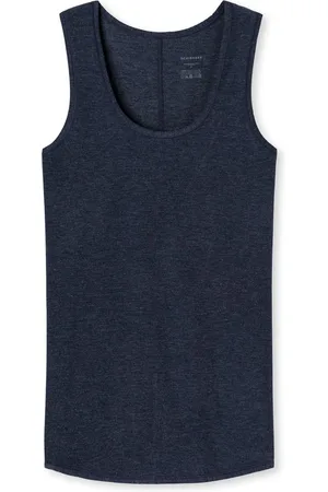 Schiesser Personal Fit singlet (1-pack) - dames tank top nachtblauw