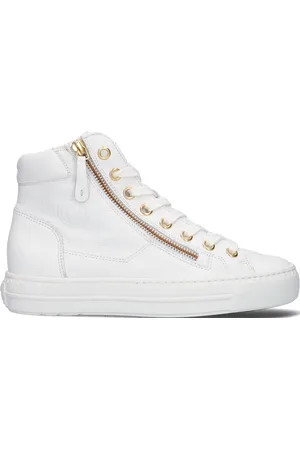 Paul Green 4024 Hoge sneakers - Leren Sneaker - Dames -