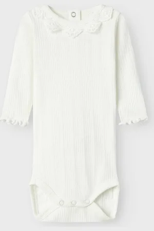 NAME IT Baby meisjes romper DIA Cloud Dancer