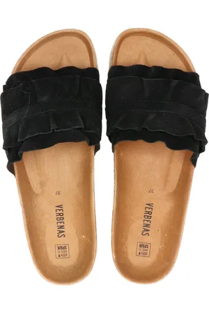 Verbenas Rocio Slippers - Dames - Zwart