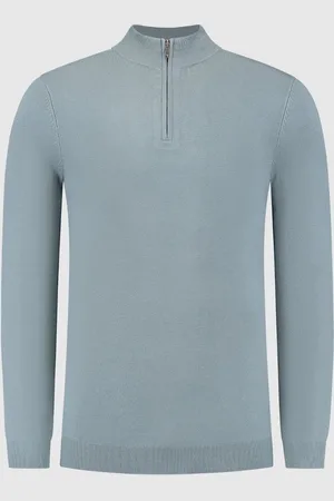 Pure Path Regular Fit Knitwear Halfzip803 Truien & Vesten Heren - Sweater - Hoodie - Vest-