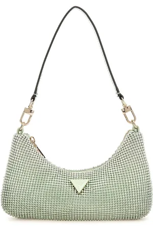Guess Schoudertas Avondtas Zalina Mini Top Zip Shoulder Bag Mintgroen