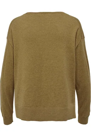 ONLY ONLRHIA L/S SLIT PULLOVER CC KNT - Dames - Gebreide truien