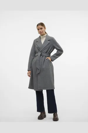 VERO MODA VMFORTUNEAYA LONG COAT GA NOOS - Dames - Gewatteerde jassen