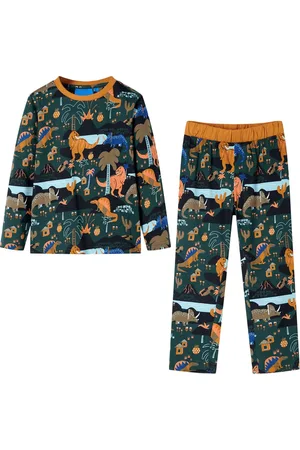 vidaXL Kinderpyjama lange mouwen -
