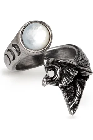 Alchemy Howl at the Moon Ring - Zilverkleurig
