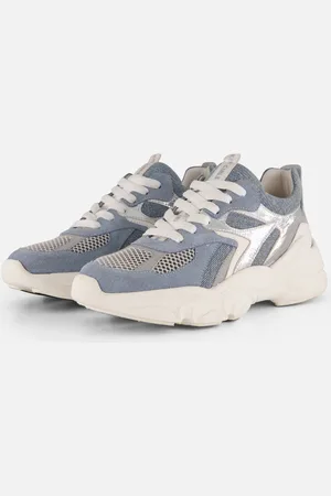Muyters Denim Sneakers Leer