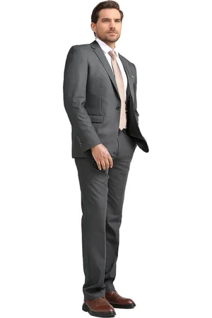 Allthemen Heren 2-Piece Suit - Zaken moderne casual jas pak - 2XL