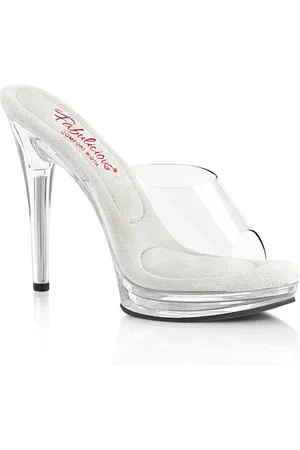 Fabulicious GLORY-501 Muiltjes met hak - US 8 - 38 Shoes - /Wit