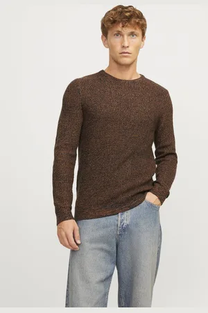 JACK & JONES JACK&JONES - JJELEWIS KNIT CREW NECK SN - Heren - Gebreide truien