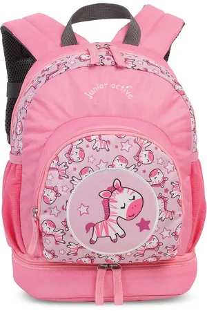Fabrizio Kinderrugzak Junior Active Pink Zebra