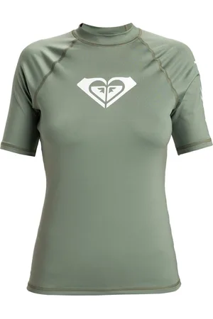 Roxy UV-Rashguard voor dames - Whole Hearted - Korte mouw - UPF50 - - maat S (36)