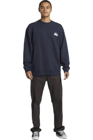 Quiksilver Dna Petroglyph Crew Sweater - Dark Navy